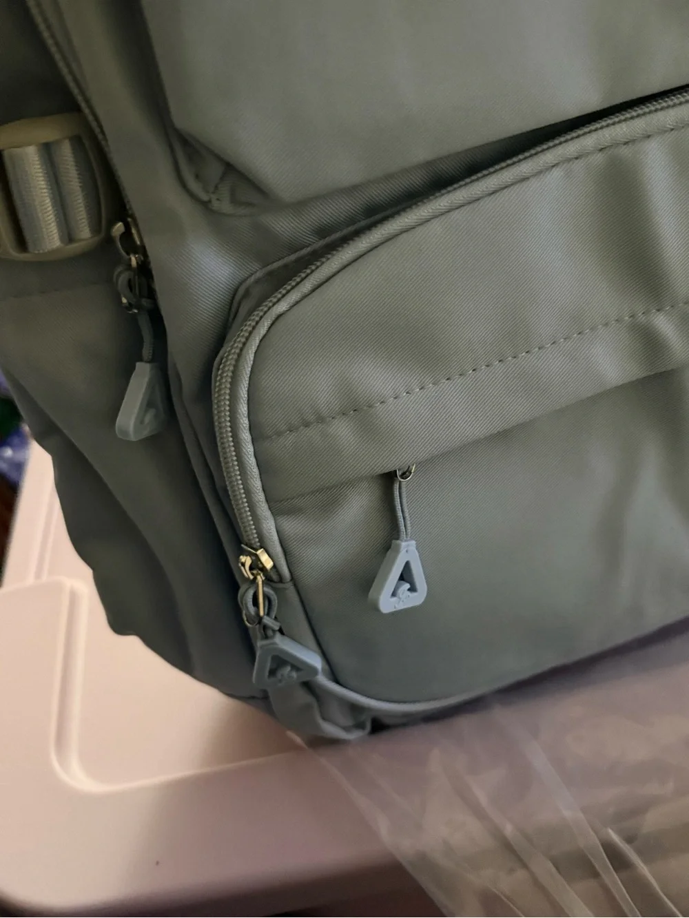 Slate Blue Backpack - Durable Everyday Bag